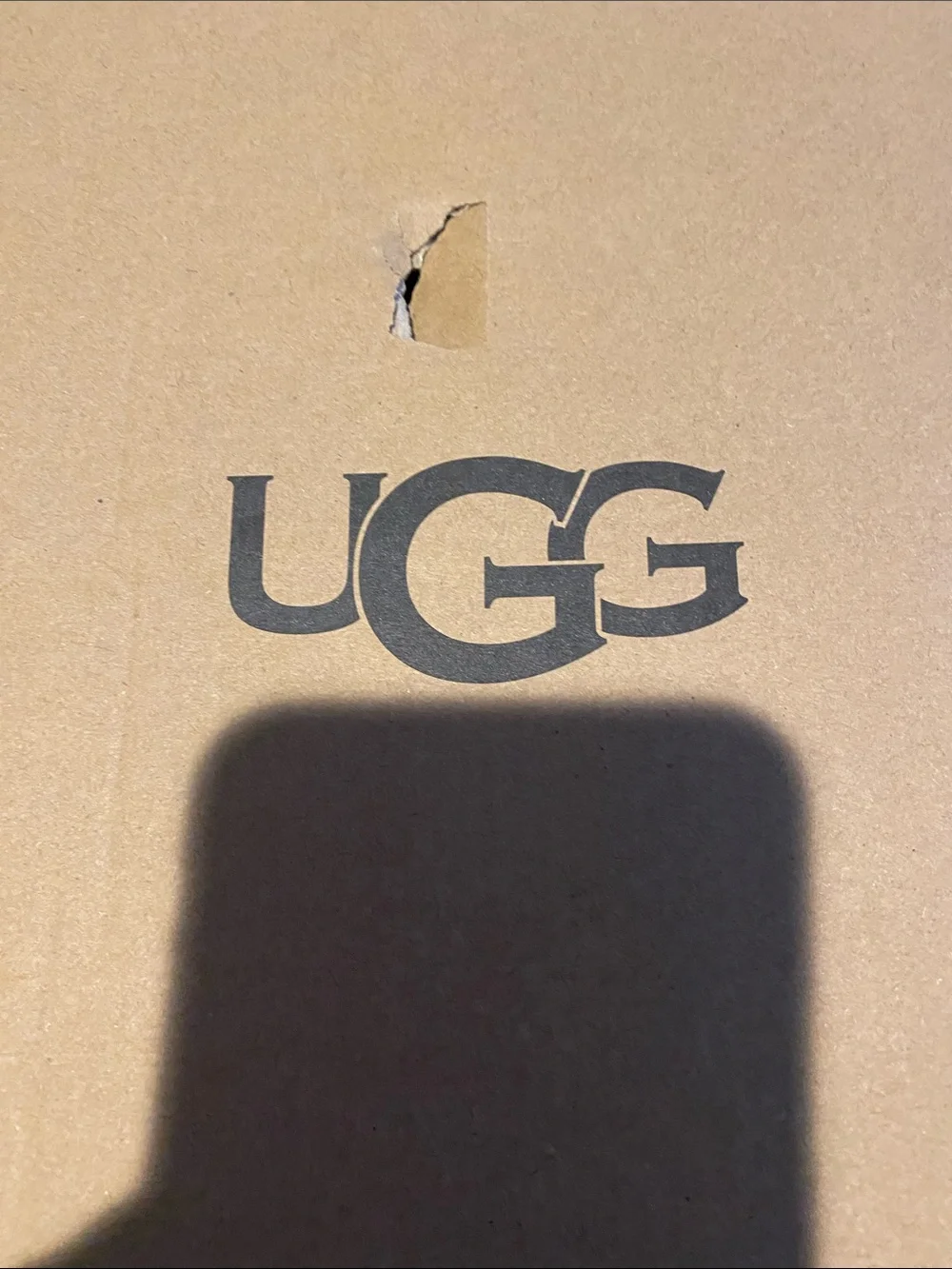 UGG Tasman.    Tan with white Braided Trim - Picture 7 of 9